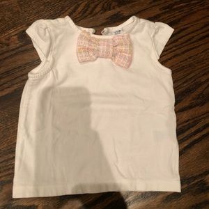 Janie and Jack shirt with bow